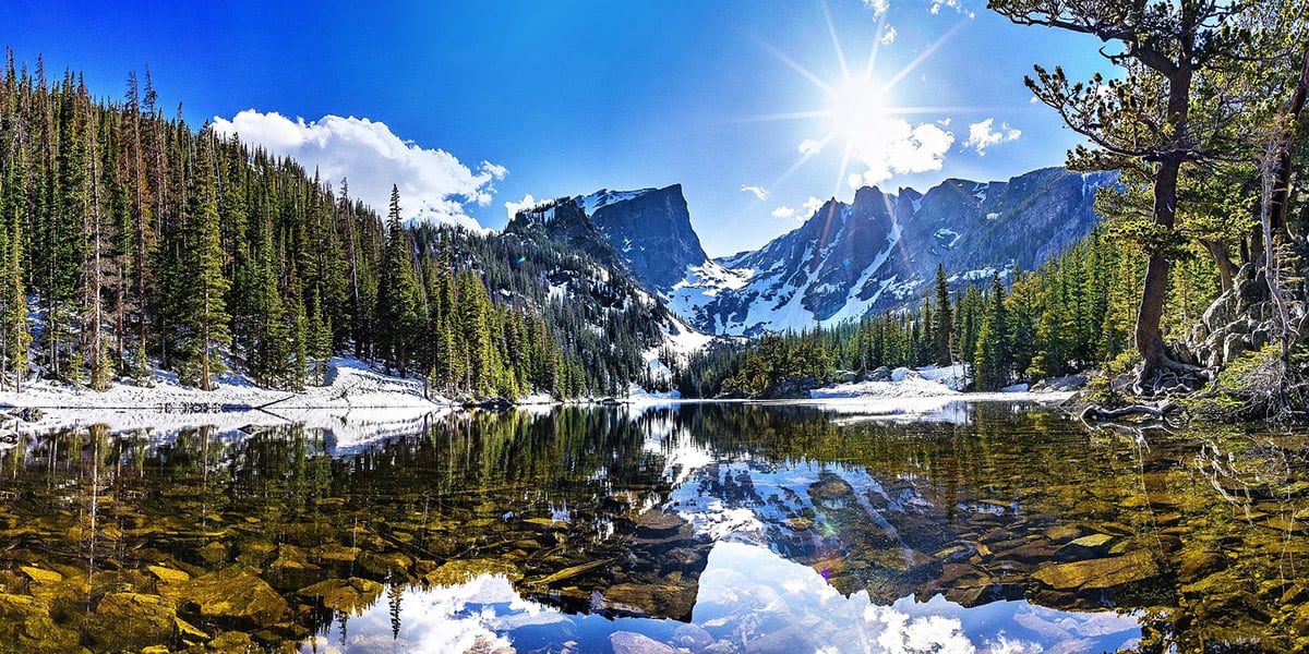 rocky mountain national park lakes
