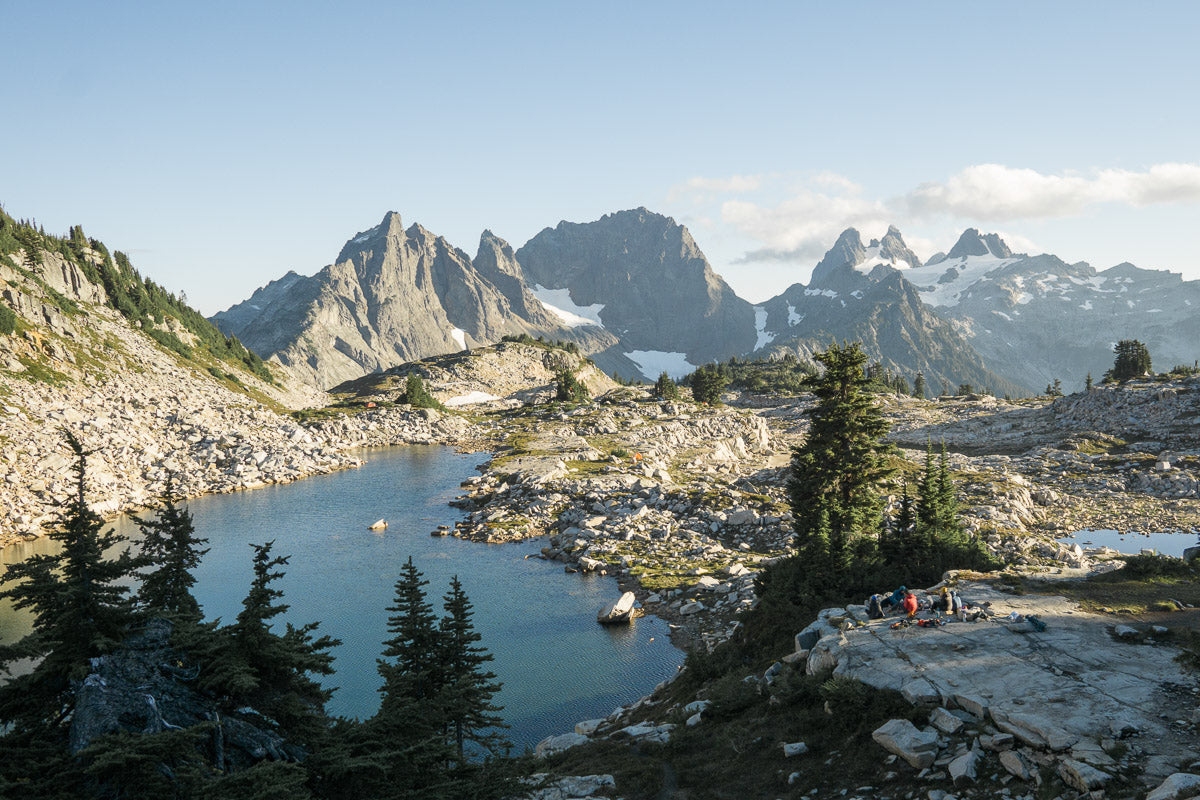 Views from the Top Tank Lakes Cascade Mountain Tech