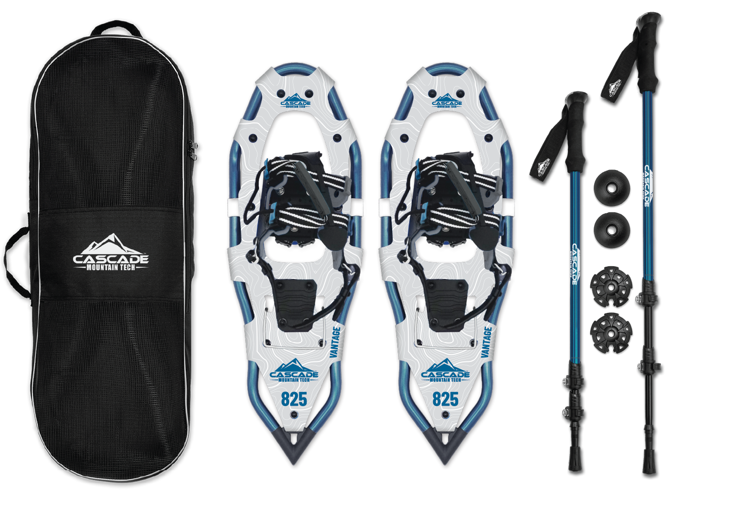 Vantage Snowshoe Kit Cascade Mountain Tech