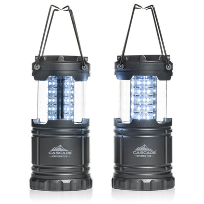 Cascade Mountain Tech Pop-Up LED Lantern 2 Pack