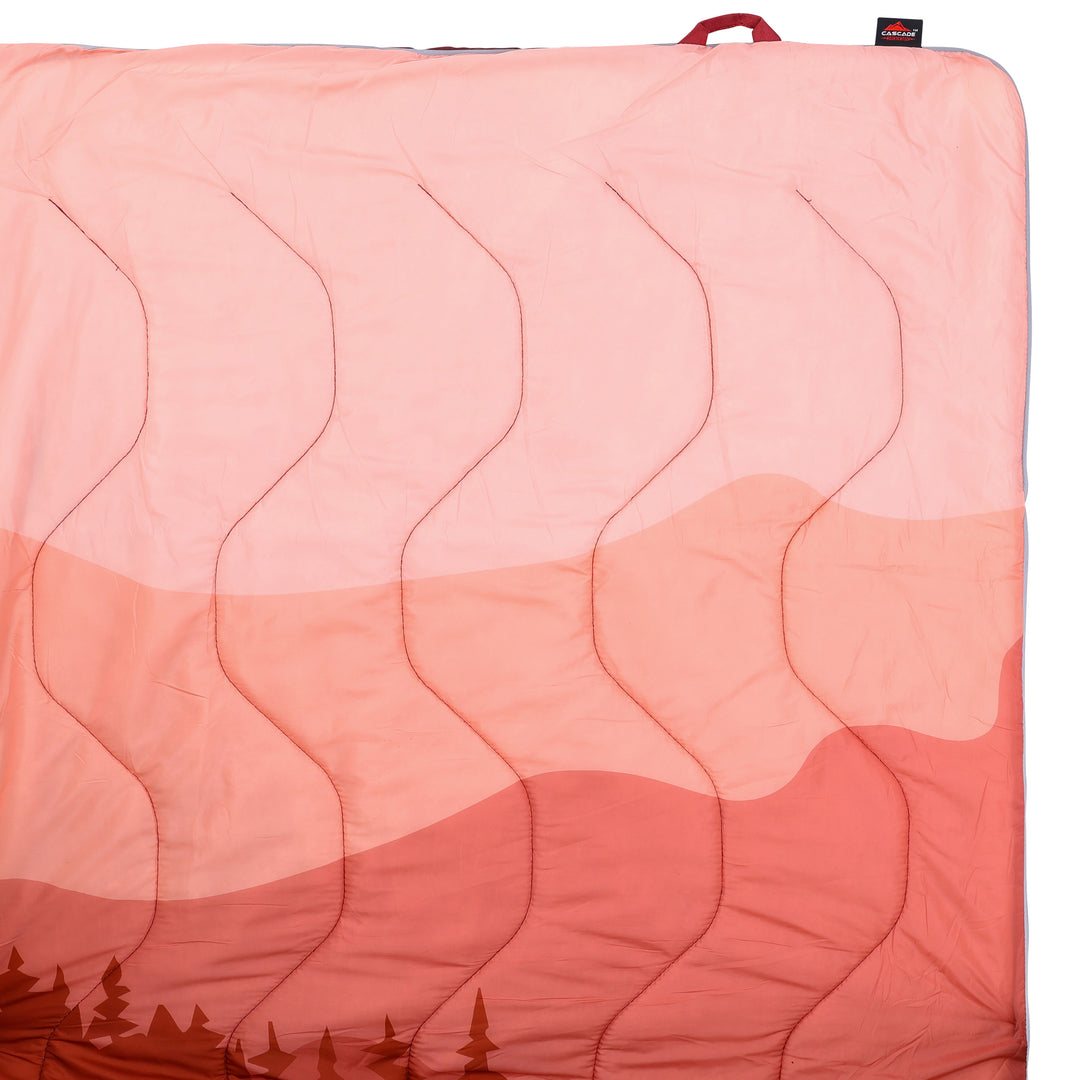 Mountain Scene Adventure Blanket – Cascade Mountain Tech