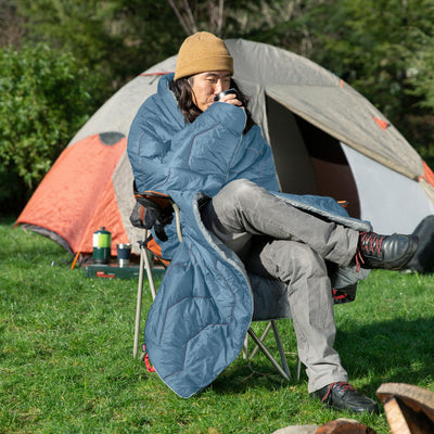 Ice Blue Adventure Blanket