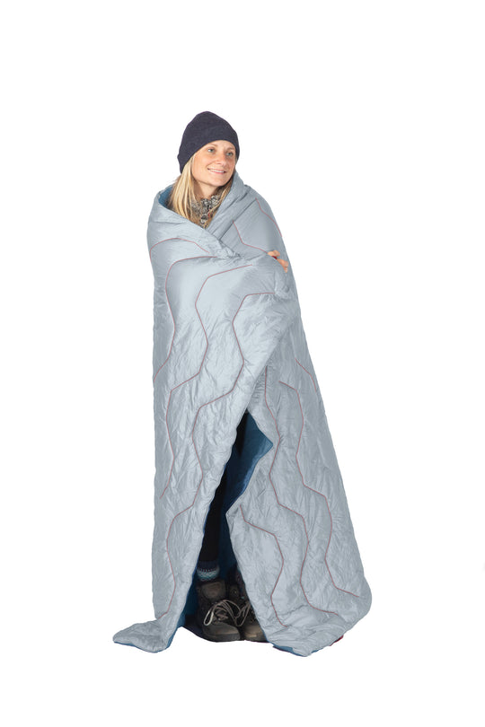 Ice Blue Adventure Blanket – Cascade Mountain Tech