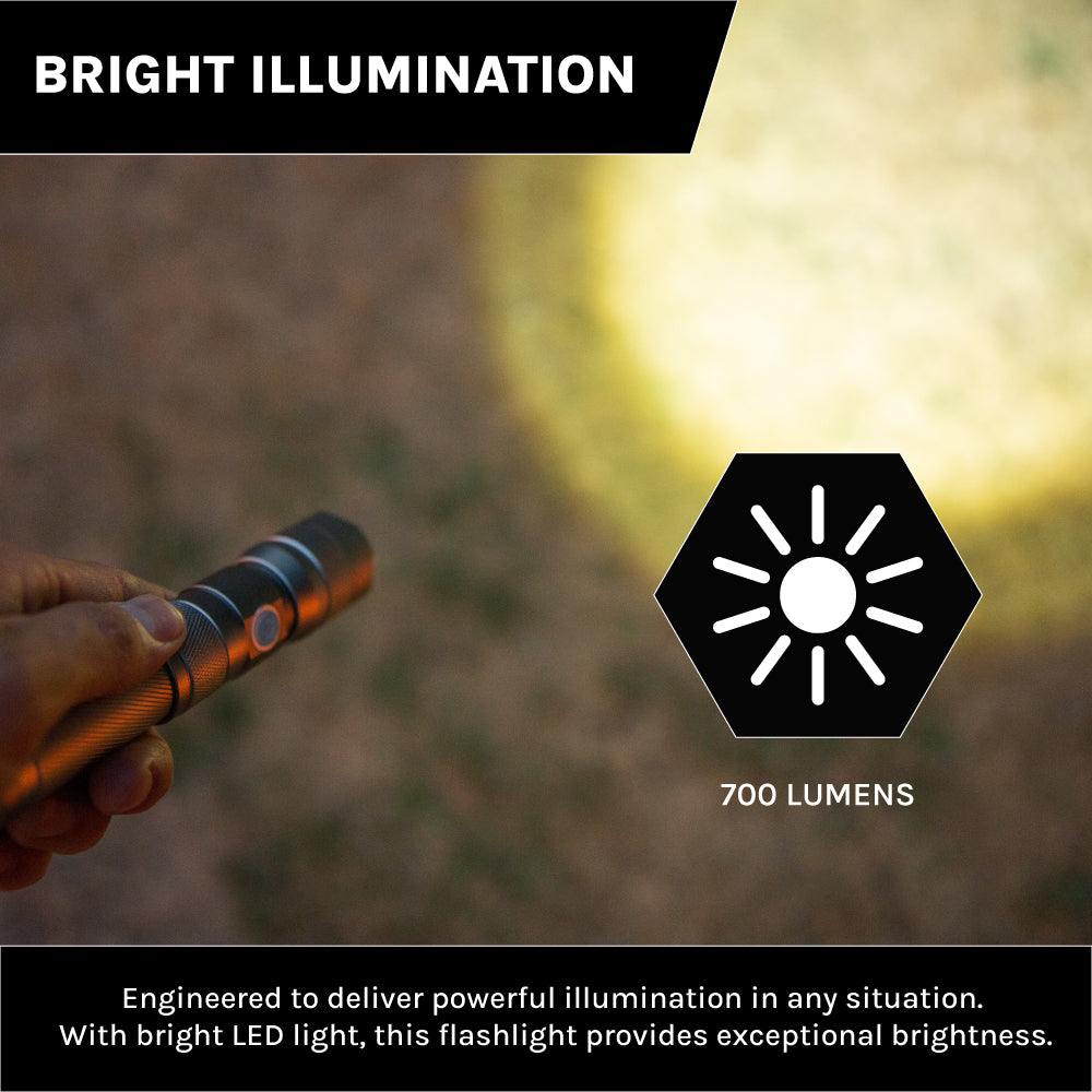 Rechargeable Aero Flashlight – Cascade Mountain Tech