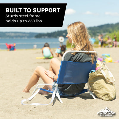 Low Profile Beach Chair (2-Pack)