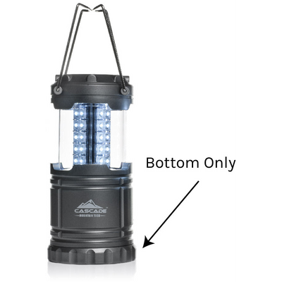 Pop-Up LED Lantern, Grey - Replacement Bottom