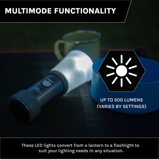 Convertible Lantern/Flashlight (3-Pack) – Cascade Mountain Tech