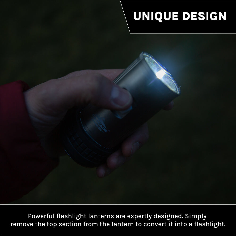 Flashlight Lantern Combo 4 LED Lantern With Flashlight Combo