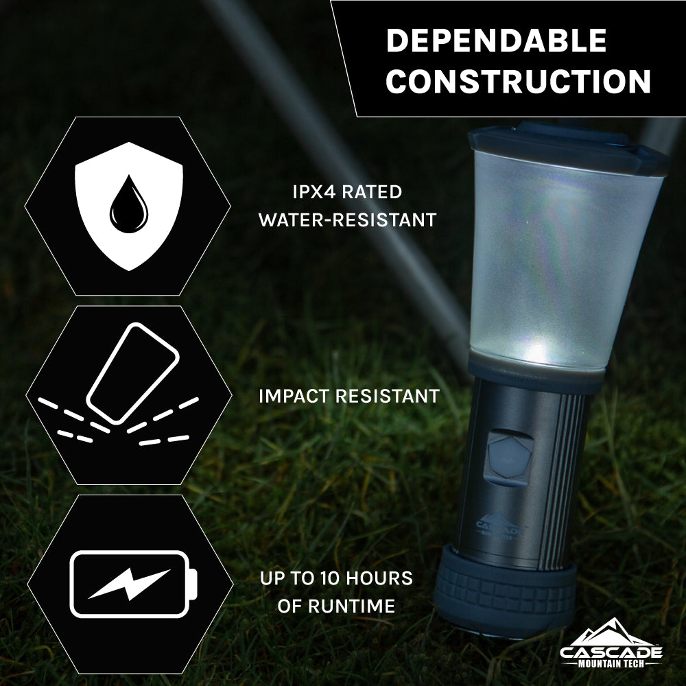 Convertible Lantern/Flashlight (3-Pack) – Cascade Mountain Tech