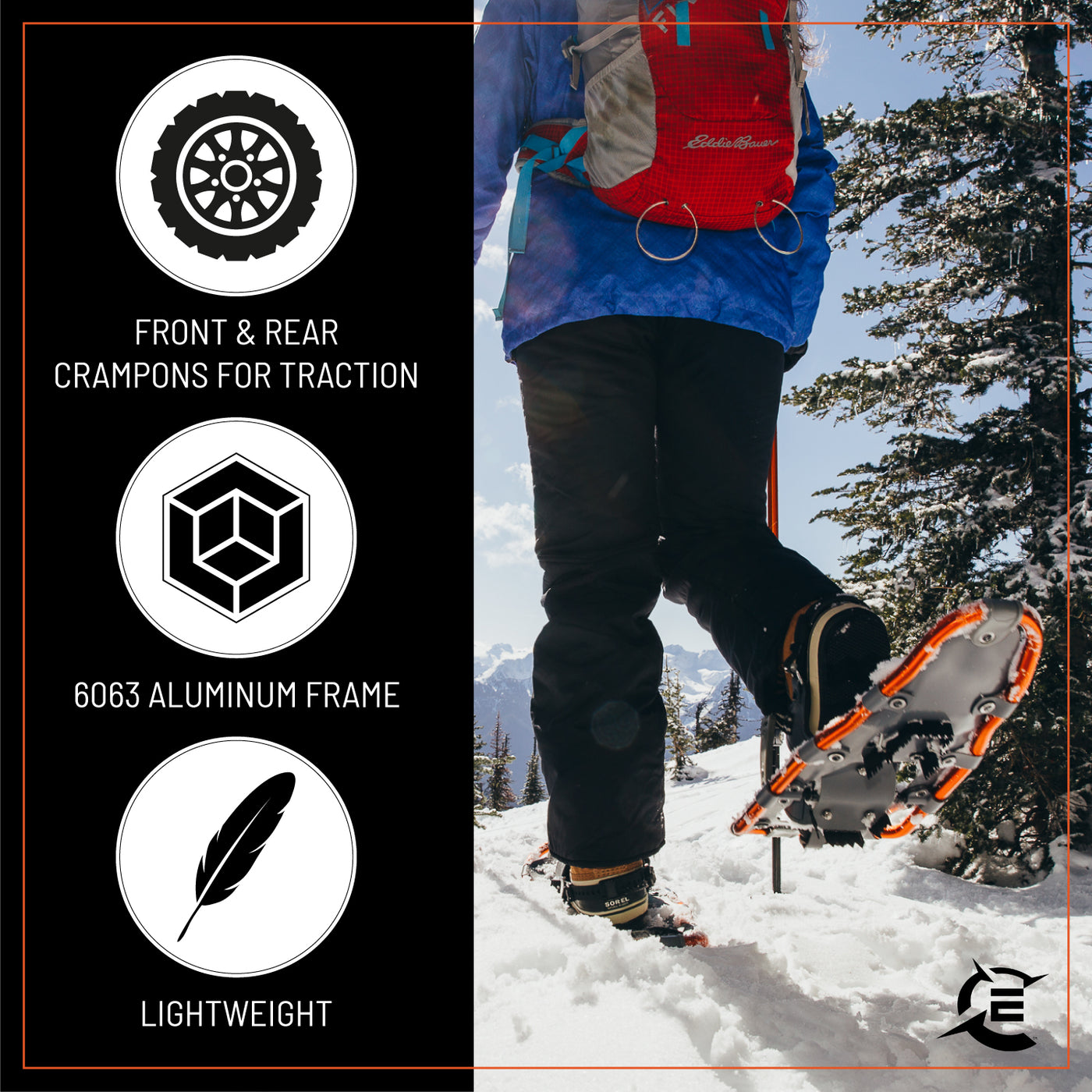 Explorer Plus Lightweight Snowshoes