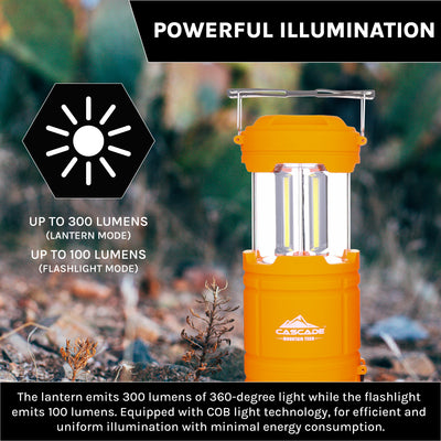 Pop-Up LED Flashlight/Lantern (2-Pack)