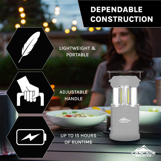 Pop-Up Lantern (2-Pack) – Cascade Mountain Tech