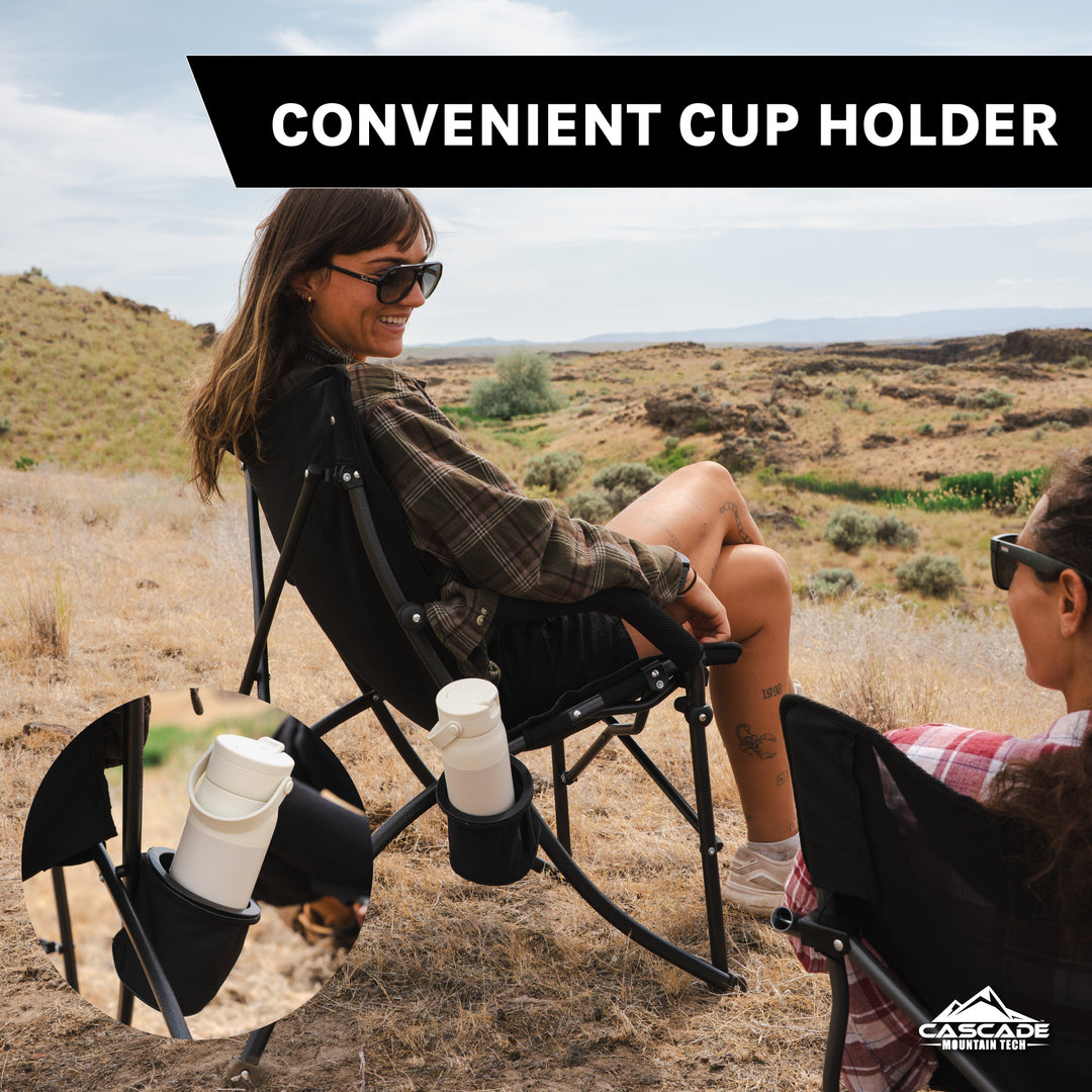 Heavy Duty LP Camp Chair – Cascade Mountain Tech