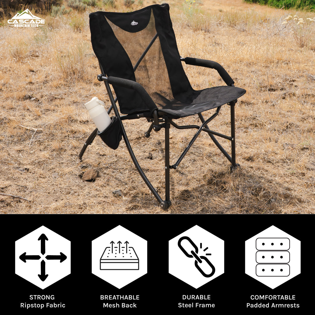 Heavy Duty LP Camp Chair – Cascade Mountain Tech