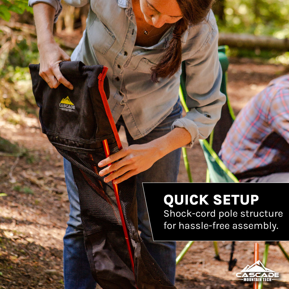 Ultralight High-Back Camp Chair – Cascade Mountain Tech