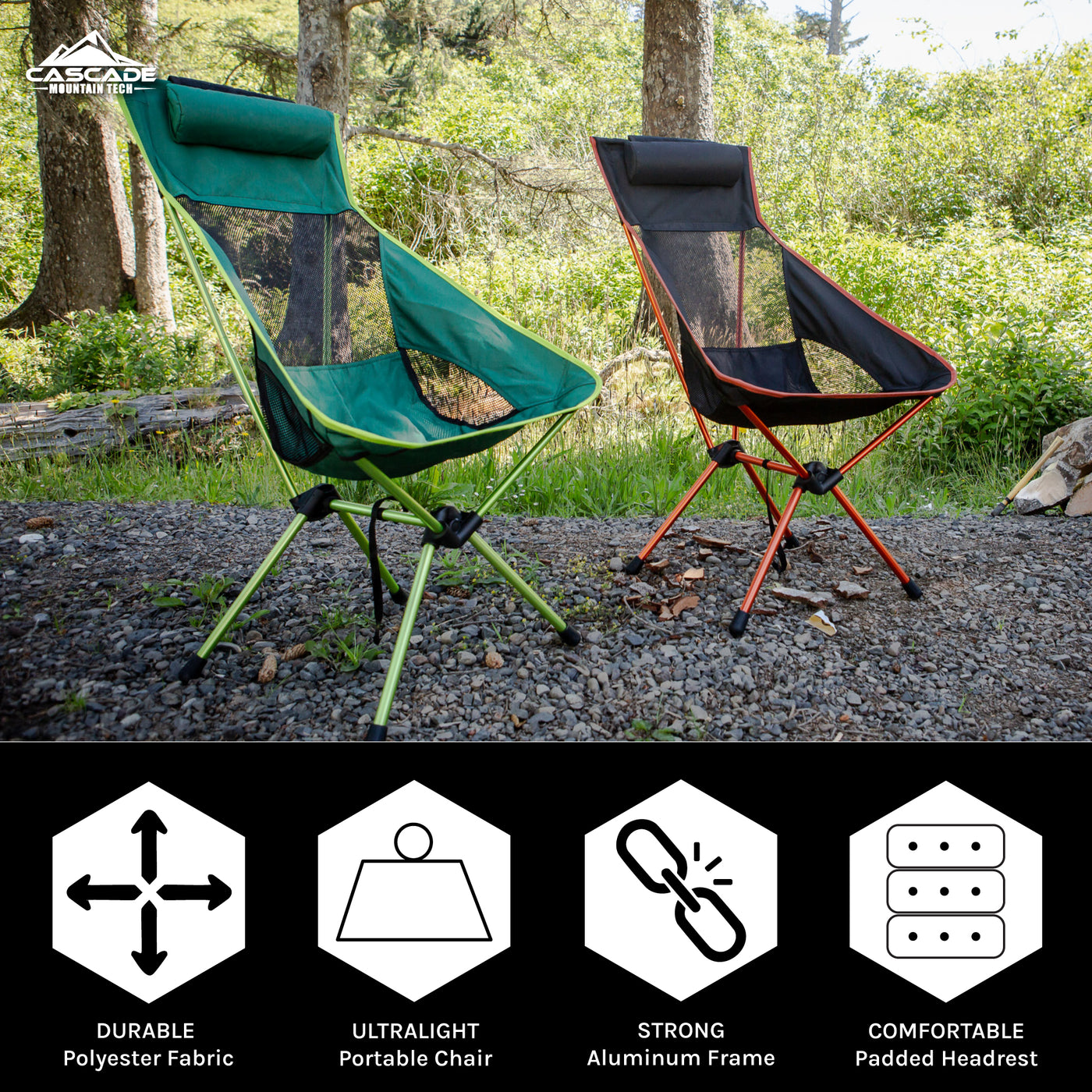 Ultralight High-Back Camp Chair