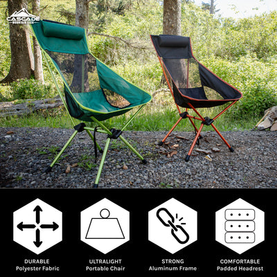 Ultralight High-Back Camp Chair