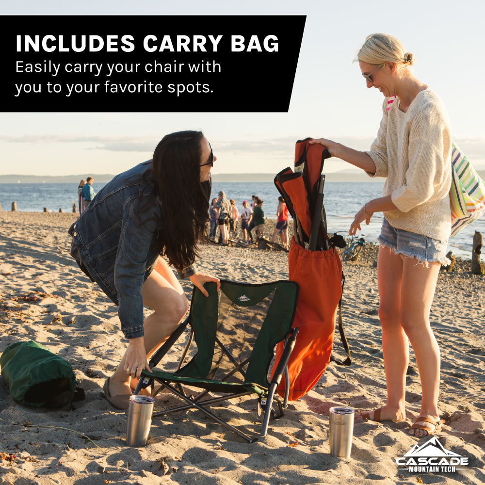 Low Profile Camp Chair – Cascade Mountain Tech