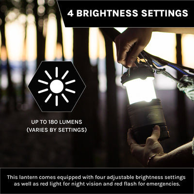 Multi-Mode LED Pop-Up Lantern (3-Pack)