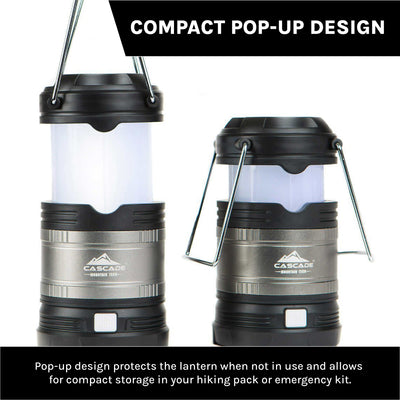 Multi-Mode LED Pop-Up Lantern (3-Pack)