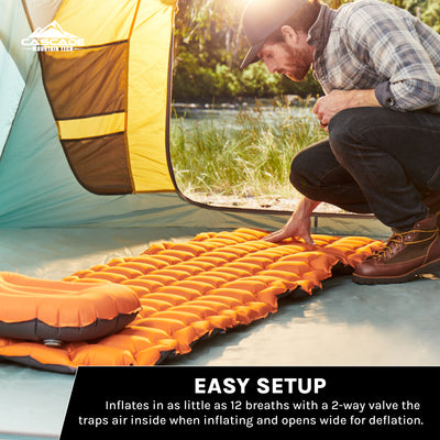 Inflatable Sleeping Pad Set