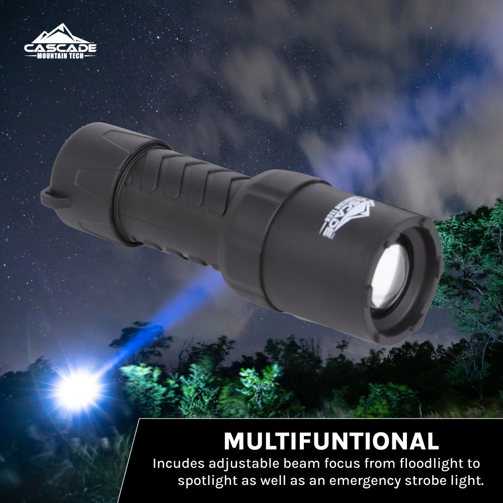 IPX8 Waterproof LED Flashlight (650 Lumens)