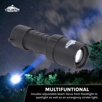 IPX8 Waterproof LED Flashlight (650 Lumens)