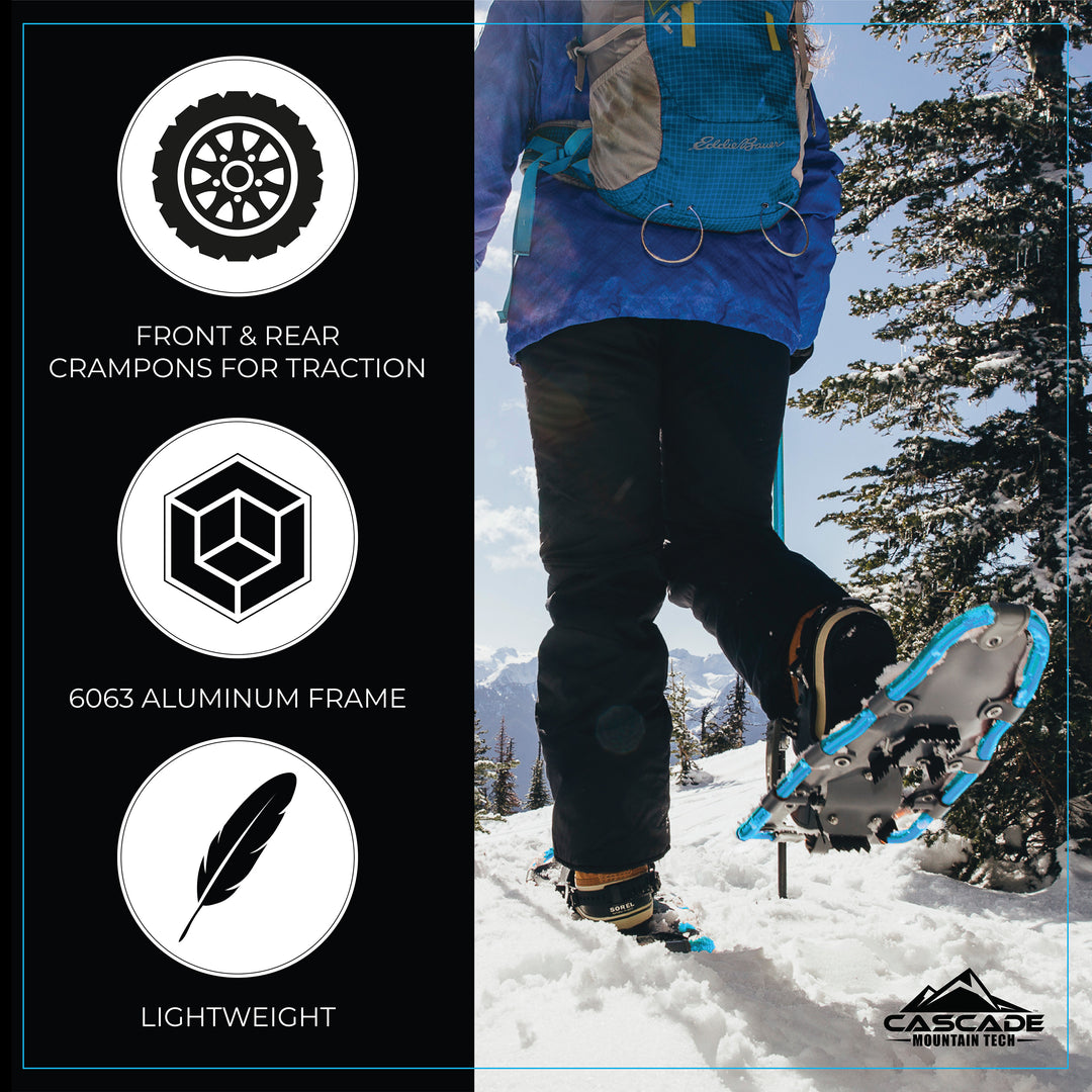 Navigator Series Lightweight Snowshoe Kit – Cascade Mountain