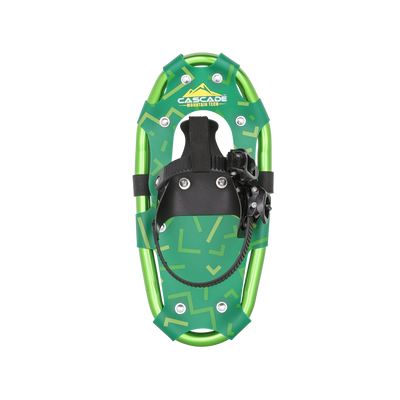 Lightweight Snowshoes for Kids in Green