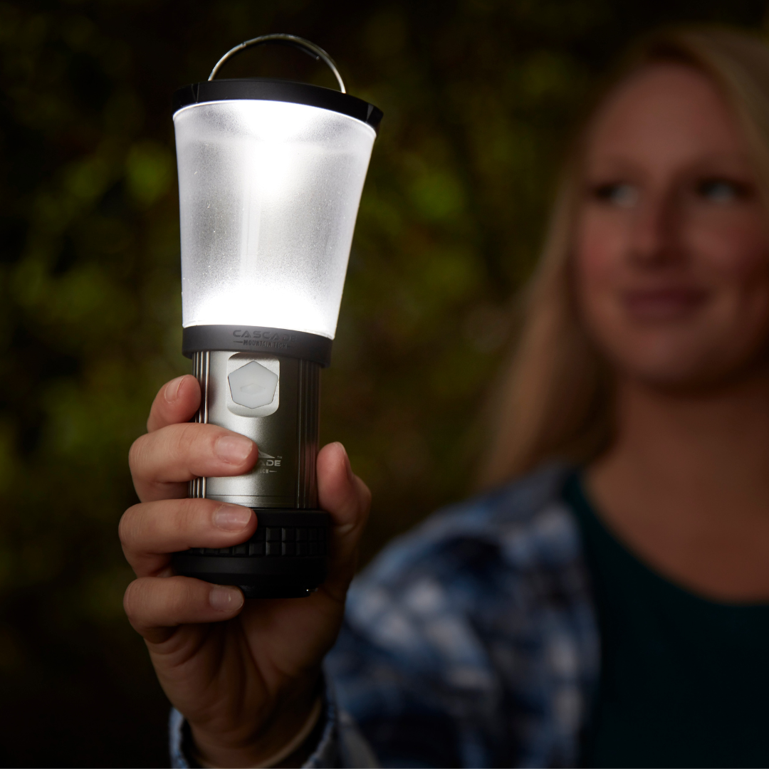 Compact 500 Lumen LED Lantern With SMD Bulb - Flashlights Lanterns