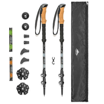 Aluminum Quick Lock Trekking Pole Middle Section Replacement