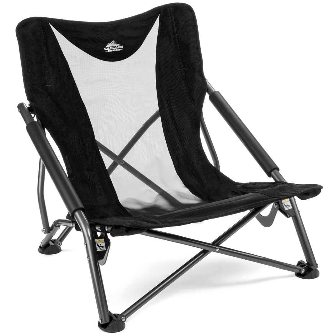 Beach chair black new arrivals