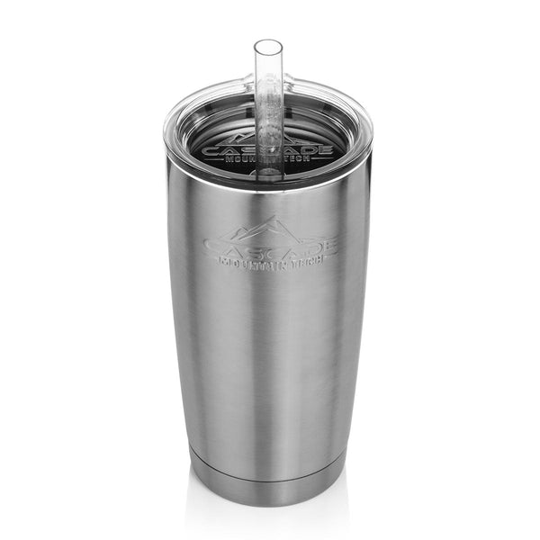 Maple 20 oz Tumbler | Stainless Steel Vacuum Insulated with Spill-Proof Lid and Straw Set - Superior Design for Temperature Retention – Travel
