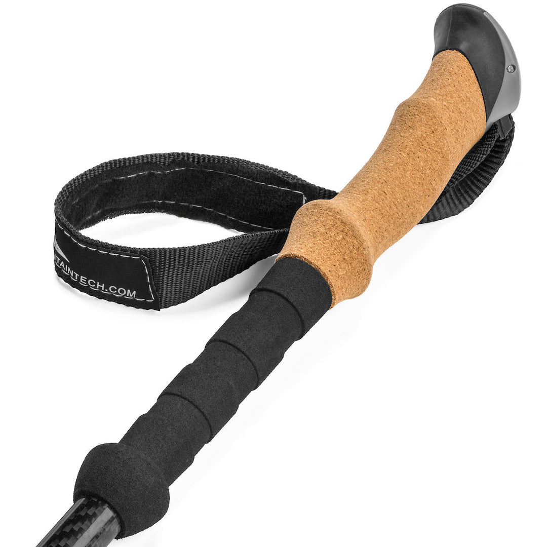 Cork handle trekking pole online